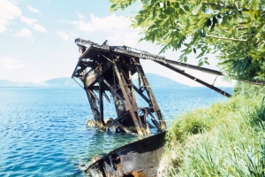 Floating-crane
