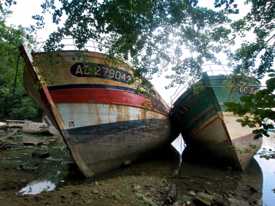 Shipwreck name: L\'Elfe des Mers and the Saint Quido