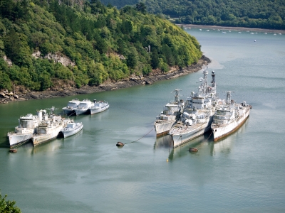 Shipwrecks at Landevenec