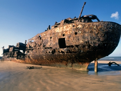 Shipwreck name: Unknown (Freighter near Daora)